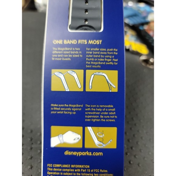 Disney 50th Anniversary Partners "Mickey & Walt " Partners Magic band - Picture 5 of 6